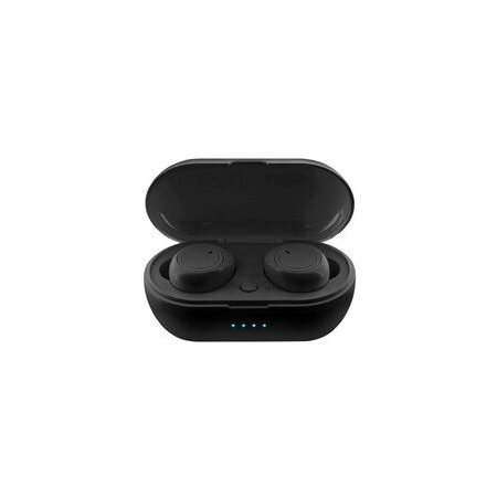 Cable Wholesale Bluetooth Wireless Earbuds w/ Charging Case, Black 5002-407BK